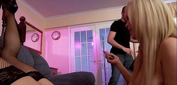  Never tried Anal Really Husband next door agrees to 1st-time Assfucking for Blond Lesbo Girlfriend